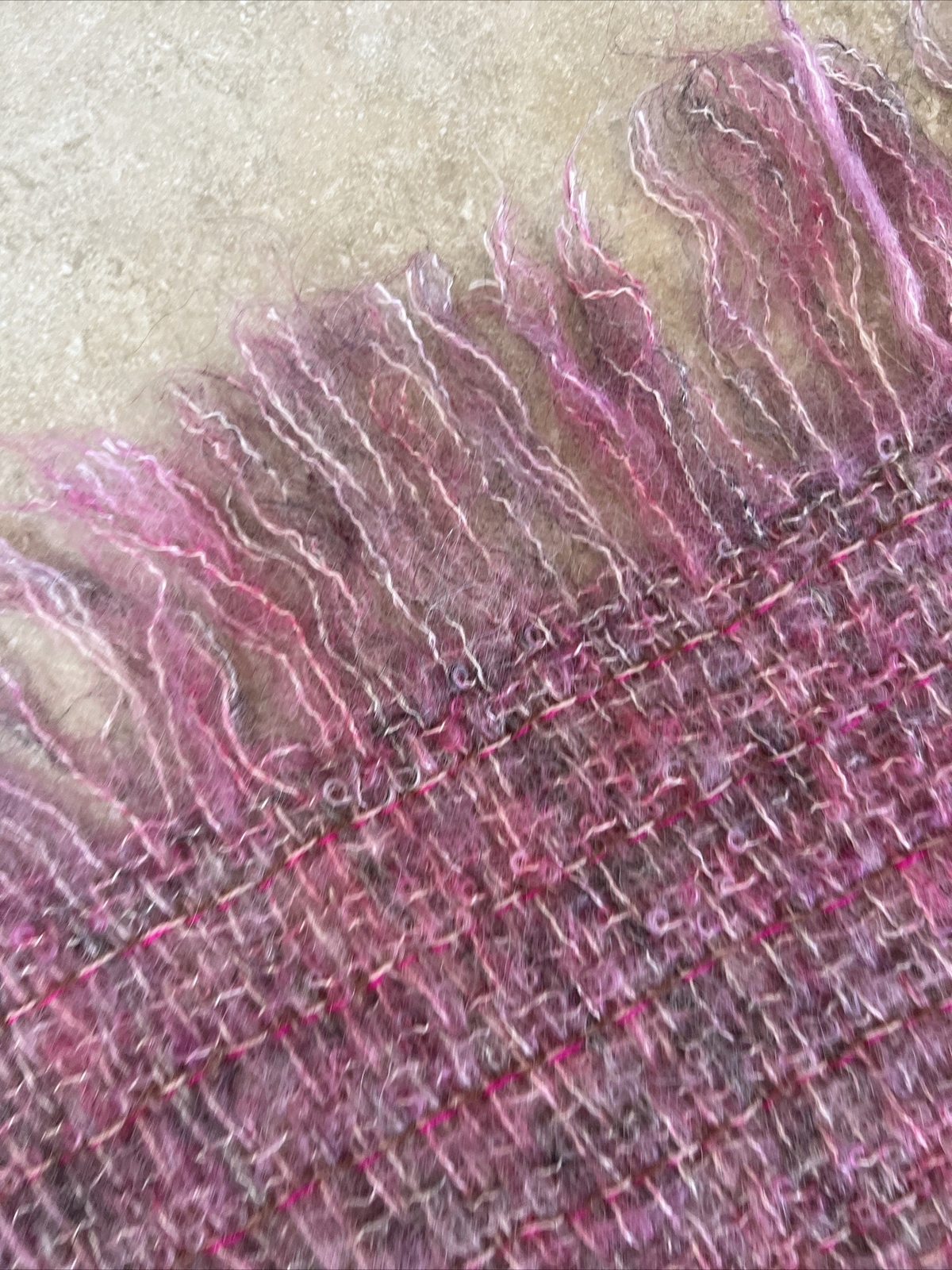 Vintage Avoca HandWeavers Wool Throw Blanket Pinks Wicklow Ireland eBay