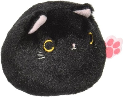 Sanei Neko Dango Kuro Black Cat Halloween Dumpling Plush Toy | eBay
