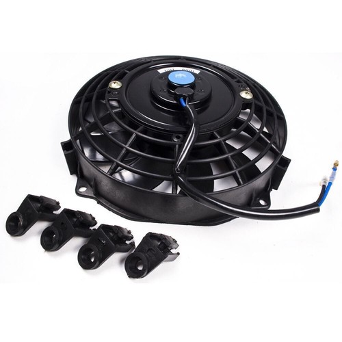 UNIVERSAL PUSH PULL 12V RACE RALLY DRIFT ELECTRIC RADIATOR 8" 12" 14" 16" FANS - Picture 9 of 50