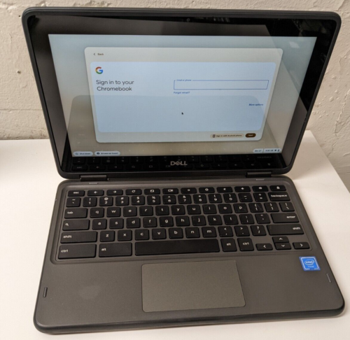 Dell Chromebook 3100 2-in-1 Touchscreen Intel Celeron N4000 4GB 32GB eMMC