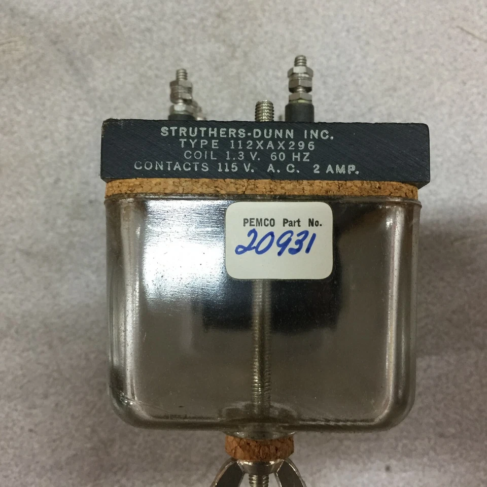 NEW IN BOX STRUTHERS-DUNN 1.3VAC RELAY 112XA296 - Image 3 of 4