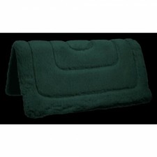 Tough 1 32x32" Hunter Green Fleece Kodel Saddle Pad horse tack equine 31-633