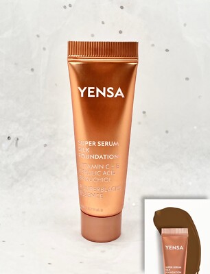 Yensa Super Silk Serum Foundation In DEEP 3 .34oz/10ml Travel Size