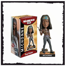 Michonne THE ZOMBIE KILLER Walking Dead AMC 2017 Bobblehead Royal Bobbles