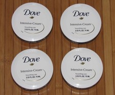 4x Dove Intensive Cream Nourishing Care 2.53 oz each New In Tins