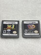 Toy Story 3 Nintendo DS 2010 Disney & Galactic Taz Ball DS Video Game Only LOT