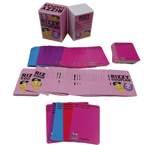 RIZZY COUPLES Spicy Date Card Game - RIZZ UP Your Romance! (NEW 2025) 150 Cards - Picture 10 of 12