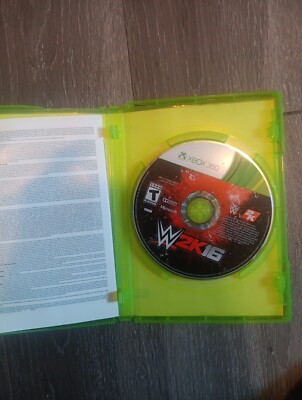 WWE 2K16 (Microsoft Xbox 360, 2015)