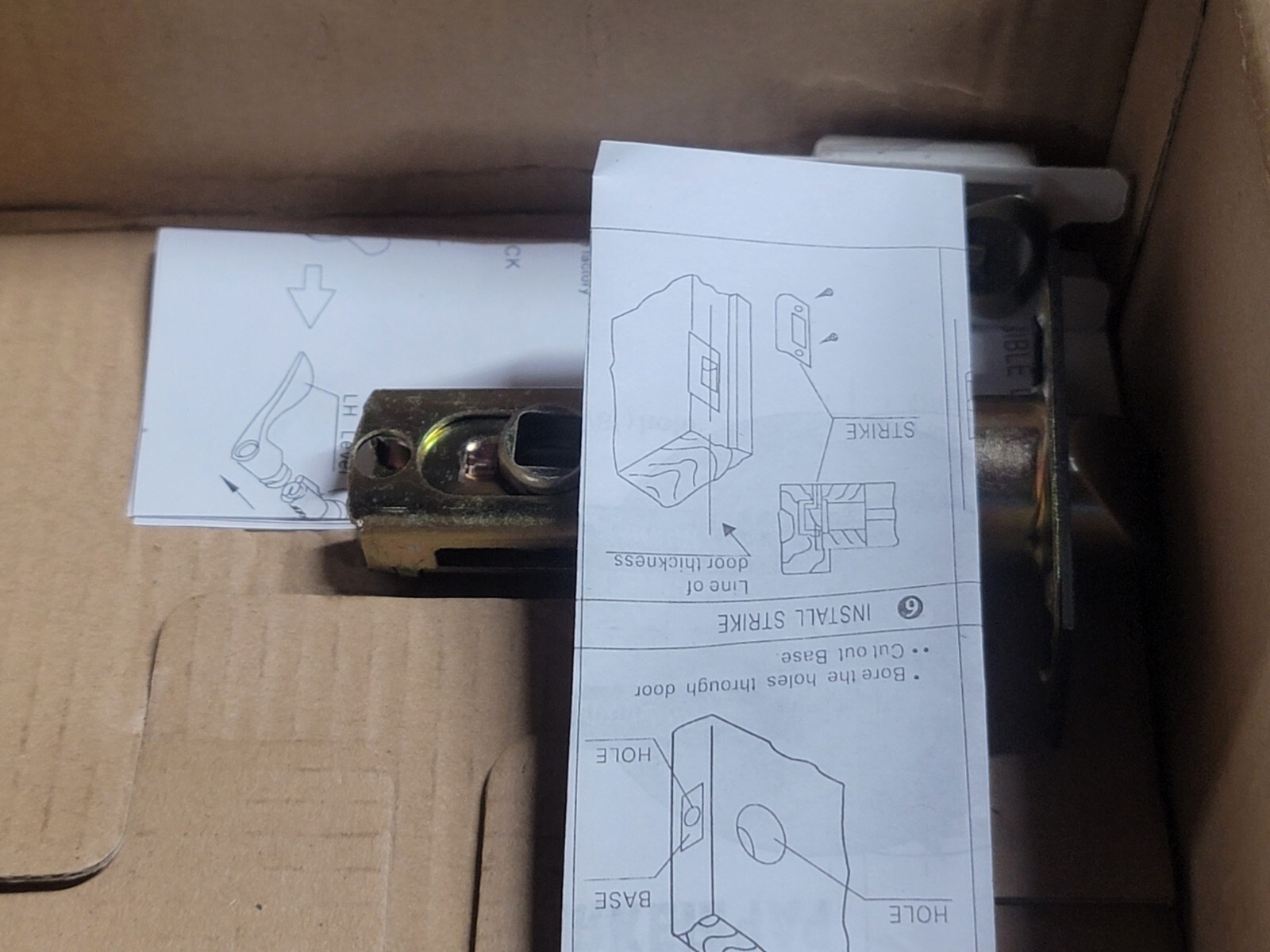 Oil Rubbed Bronze Passage Door Lever Wave Design Hall & Closet Concealed Screws