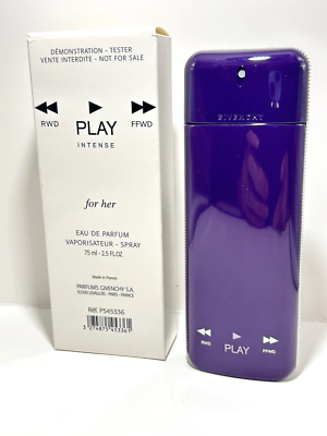 GIVENCHY PLAY INTENSE FOR HER EAU DE PARFUM SPRAY 75 ML/2.5 FL.OZ