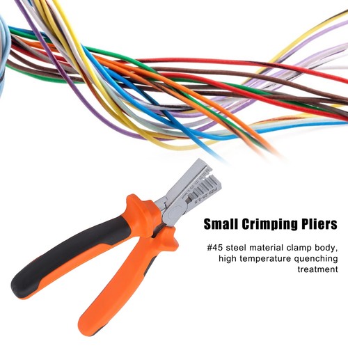 Crimpzange PZ0,252,5A kleine Crimpzange 45 Stahldraht Crimper klein