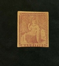 Timbre ILE MAURICE Yvert et Tellier n°14 Nsg (Cyn37) Lot E