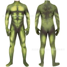 Green Muscle Jumpsuit Stage Suit Adult/Kids Bodysuit Cosplay Costume Halloween