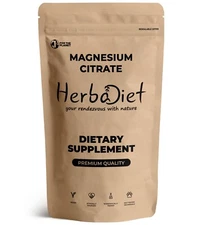 Magnesium Citrate Powder - Essential Mineral - Unflavored - Strong & Effective