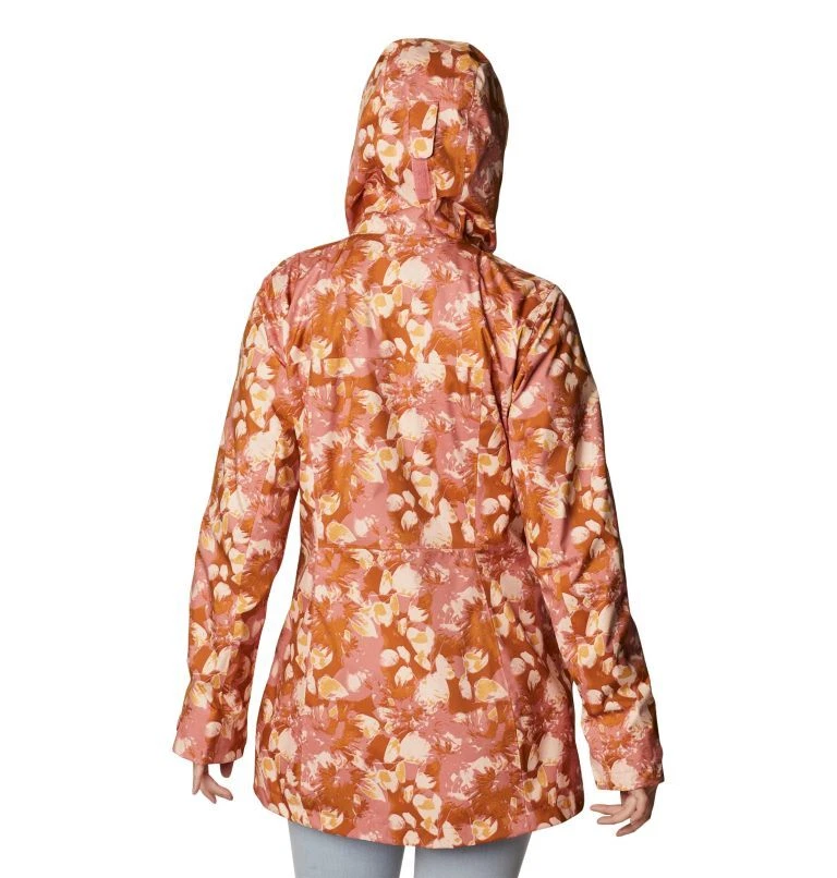 Solarised Flower Windbreaker in Multicolor