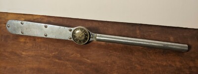 Vintage Snap-On Torqometer TQ-250 Torque Wrench 1/2 in Drive Tested... Working?