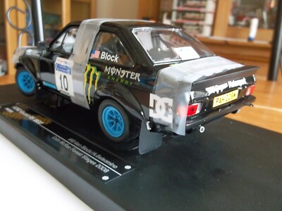 Sunstar 1:18 Ford Escort MkII RS1800 – Ken Block, Rallye Forest Stage 2008