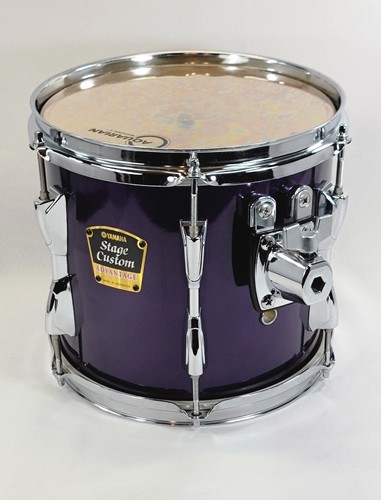 Yamaha Stage Custom 10" Tom - lila Lackierung mit nagelneuen Drumhead - Bild 2 von 15
