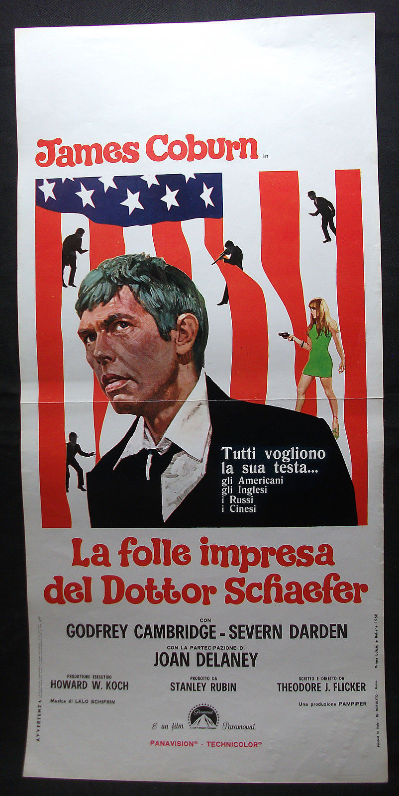Locandina di La folle impresa del dottor Schaefer (1967)