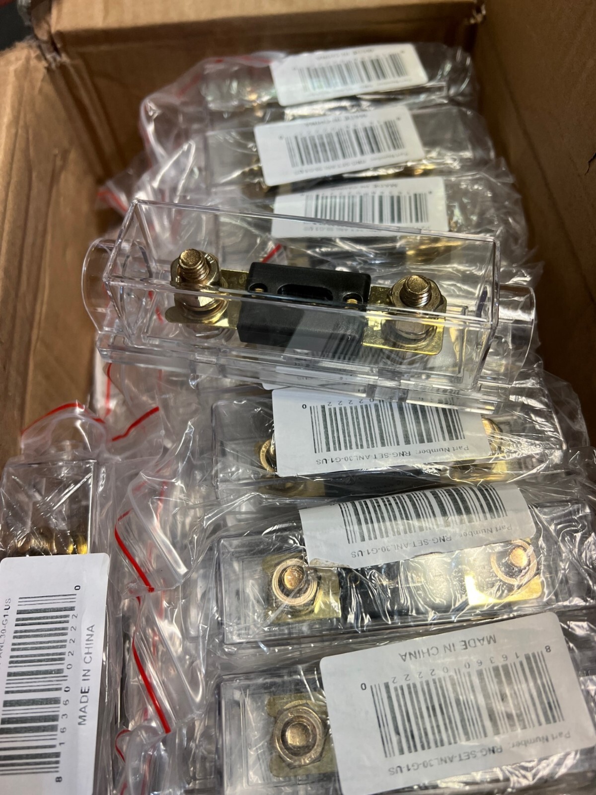 Box of 50 Renogy 30A Set w Holder ANL Fuse RNG-SET-ANL30-G1-