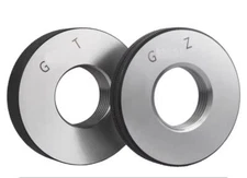 1set G1/4-19 Pipe thread ring gauge BSPP External Straight thread Measuring gage