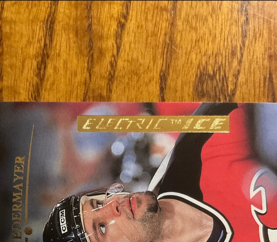 1995-96 Upper Deck Electric Ice Gold RARE Scott Niedermayer #383 - Image 3 of 3