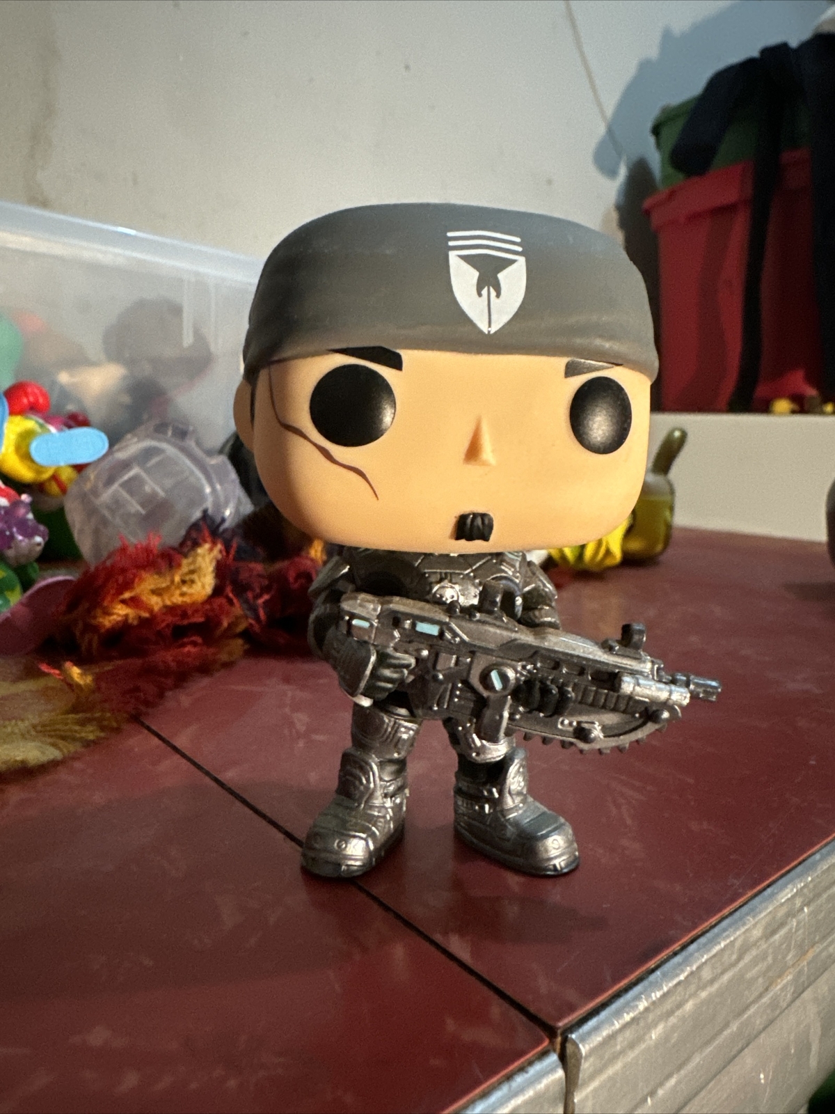 Sale Funko Pop! Vinyl: Gears Of War - Marcus Fenix #474 Out Of Box