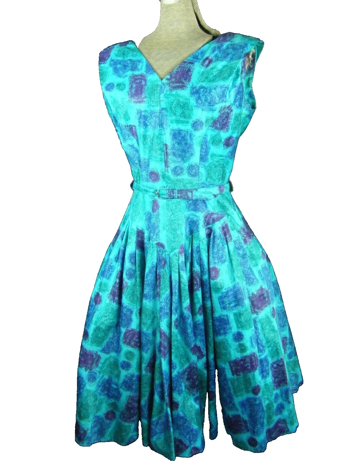 Summer/Beach Multi-Color 1950s Vintage Dresses for Women