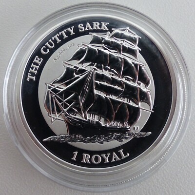 BRITISH INDIAN OCEAN TERRITORY - The Cutty Sark - 2021 - 1 oz Silber 999,9 [311]