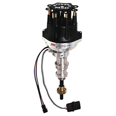 MSD Pro-Billet Cam Dual Sync Distributor w/Brone Gear For Ford 289 302 / 2360