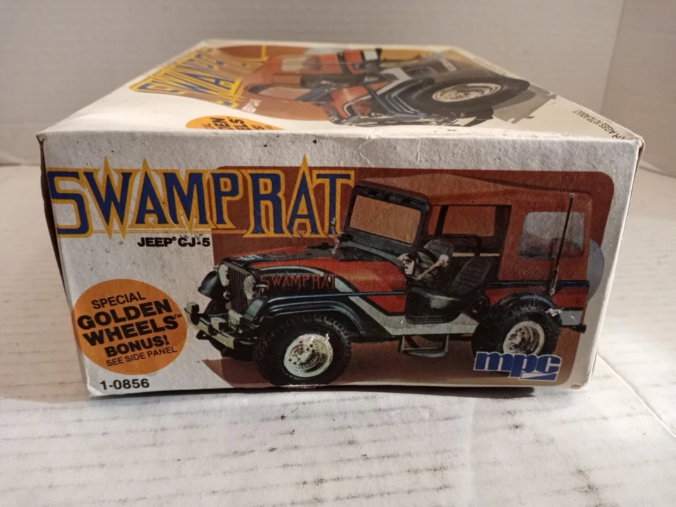 Swamp Rat Jeep CJ5 MPC 1-0856 1/25 Scale - Image 4 of 4