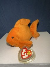 Authentic Rare Ty Beanie Baby Goldie Good Condition P.VC. retired ‘ERRORS’