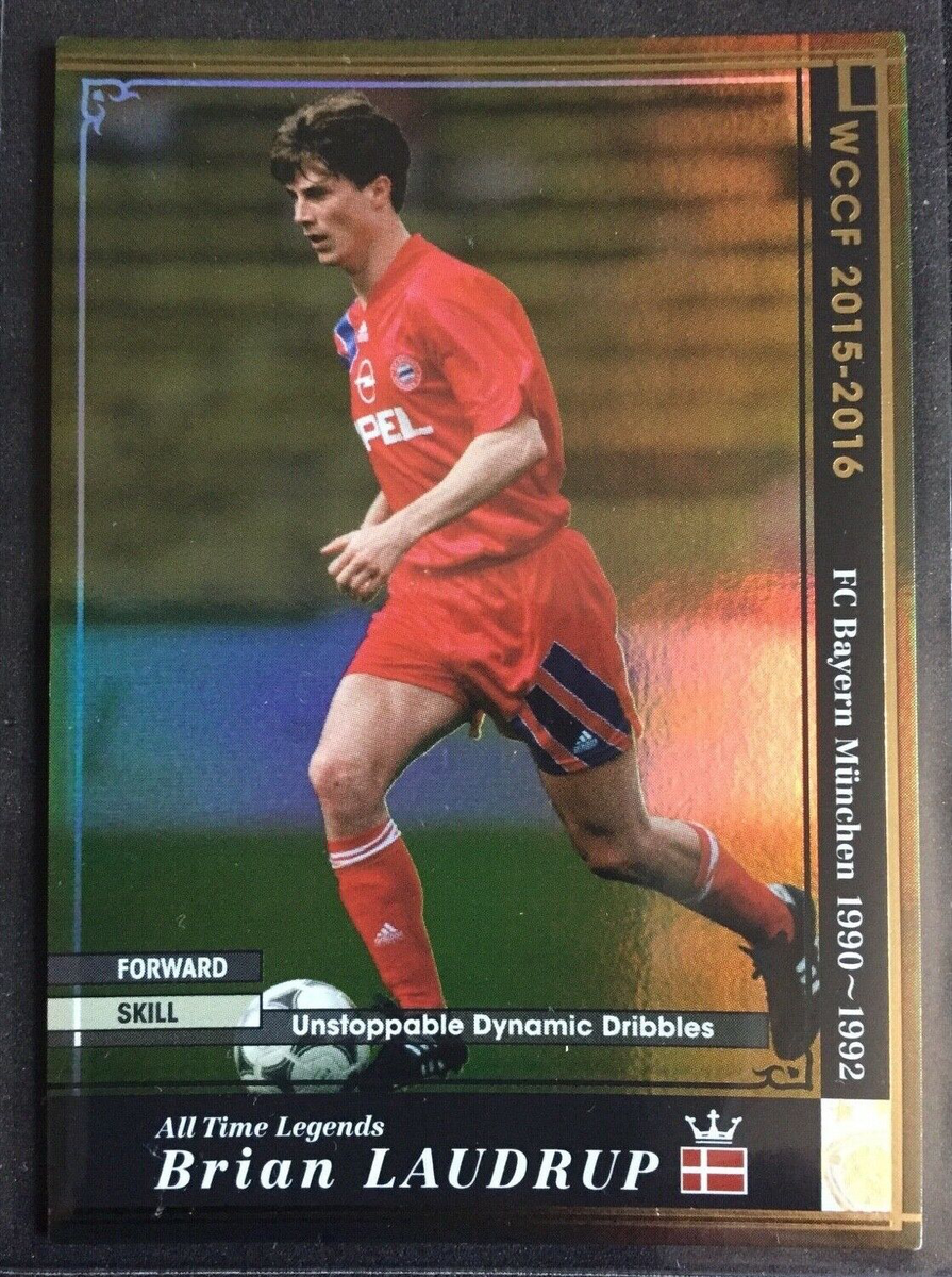 2015-16 Panini WCCF All Time Legends Brian Laudrup Bayern Munich