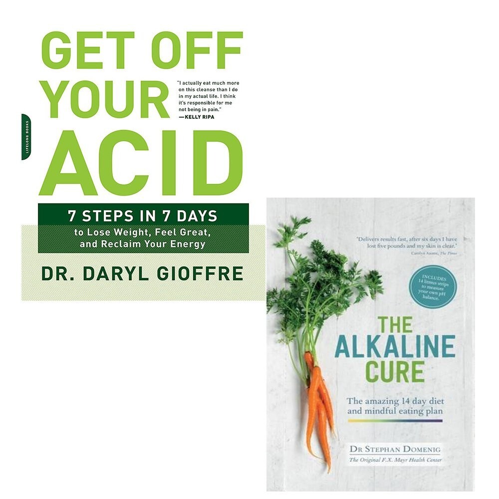 Get Off Your Acid and Alkaline Cure 2 Books Set By Dr Stephan And Daryl Gioffre