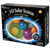 Great Explorations Glow-in-the-dark 3-d Solar System Kit - Glow-in-the-dark 3-d Great Explorations Glow-in-the-dark 3-d Solar System Kit - Glow-in-the-dark 3-d