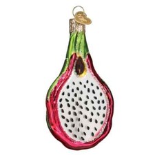 Old World Christmas DRAGON FRUIT 28135 Glass Ornament w/ OWC Box