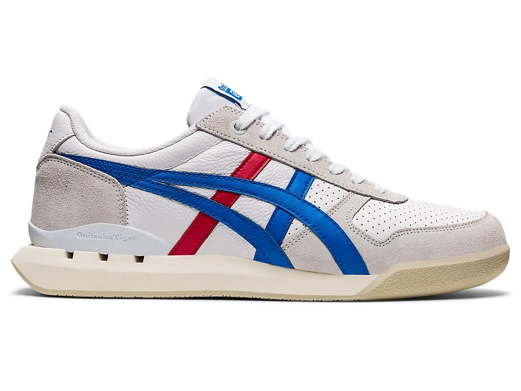 Asics Onitsuka Tiger ULTIMATE 81 EX White Directoire Blue 1183B510 New with Box