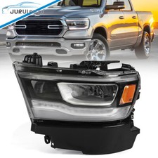 Driver For 2019-2024 Dodge Ram 1500 Full Led Drl Reflector Headlight Headlamp Lh