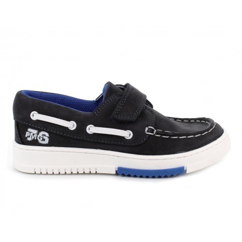 PRIMIGI 3924500 mocassino college cerimonia scarpe junior camoscio blu - Imagen 2 de 3