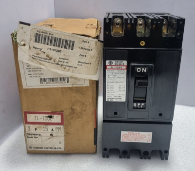 Terasaki Electric TL-100C Schutzschalter 3P 15A PM AC600V DC250V