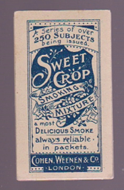 COHEN WEENEN CRICKETERS, FOOTBALLERS, JOCKEYS 1900 cig card -#J R MASON, KENT - Image 2 of 2