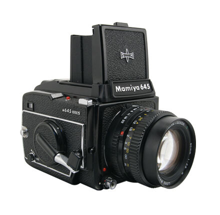 Mamiya M645 1000S Medium Format Rangefinder Film Camera with 80 mm 