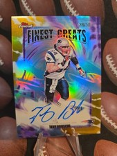 2025 Topps Finest - Tedy Bruschi Finest Greats On Card Auto Gold 28/50 - Patriot