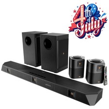 Nakamichi Dragon 11.4.6 Home Surround Sound System with Dolby Atmos DTS:X Pro