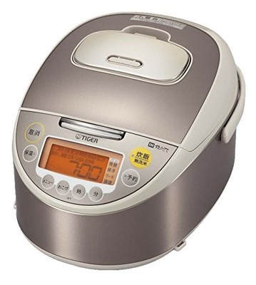 Tiger Ih Rice Cooker Cooked 5.5 Go Cook Jkt-W100-Cc Champagne Beige Japan FS