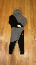 Nike Boys Pullover Hoodie  Pockets Jogger Pants Set Size 6