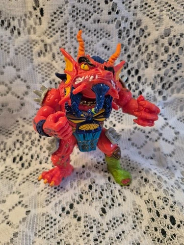Vintage 1992 TMNT Hothead Dragon Figure Playmates Teenage Mutant Ninja Turtles