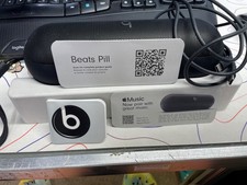 BEATS AUDIO PILL BLACK SPEAKER, GREAT SHAPE, TESTED WORKS FINE ECP023015