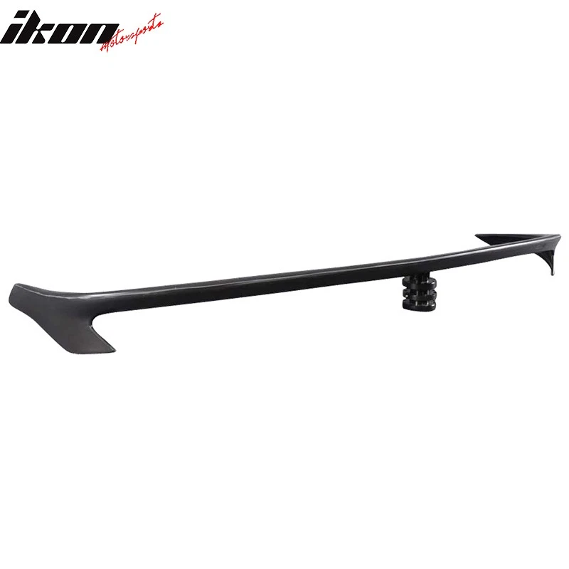 Подходит для 02–05 BMW E65 7-Series спойлер на багажник в стиле переменного тока полиуретановый + спойлер на крышу неокрашенный - Изображение 4 из 4