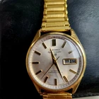 Seiko Sportsmatic 5 Automatic Day/Date Watch 6619-8060 Gold 1960s Vintage